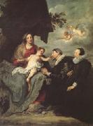 Anthony Van Dyck The Virgin and Child with Donors (mk05) Spain oil painting artist